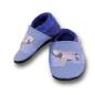 Preview: Krabbelschuhe Flugzeug in den Wolken